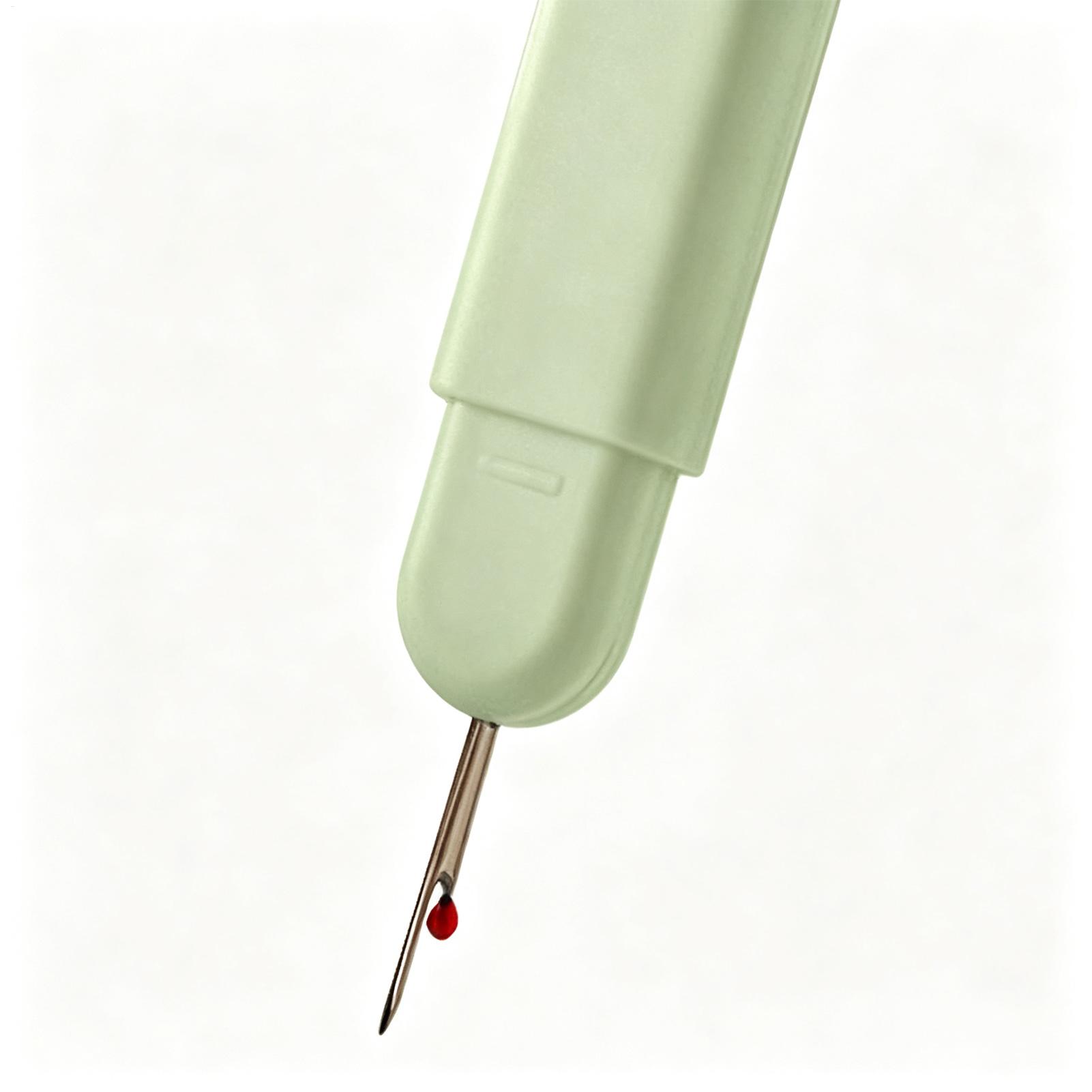 Scissors Stainless Craft - Needle Threader 2-In-1 Double End Portable