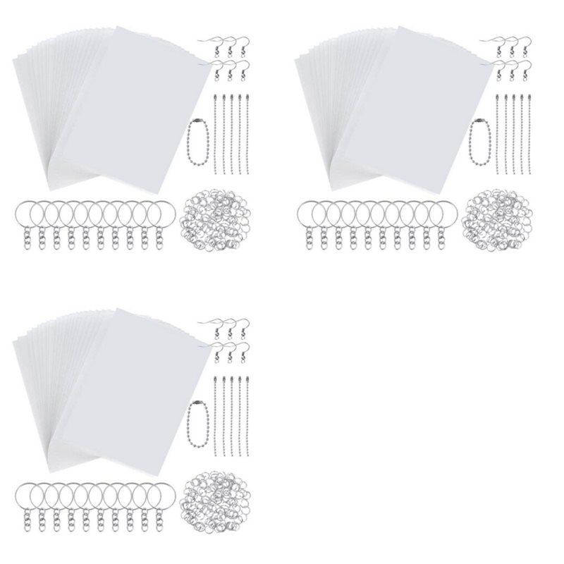 3 Set Shrinky Art Paper Heat S - Paper Punch 3 Hole 评论和价格