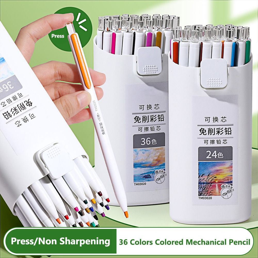 Non Sharpening Colored Pencil  - Mechanical Pencil Lead 评论和价格