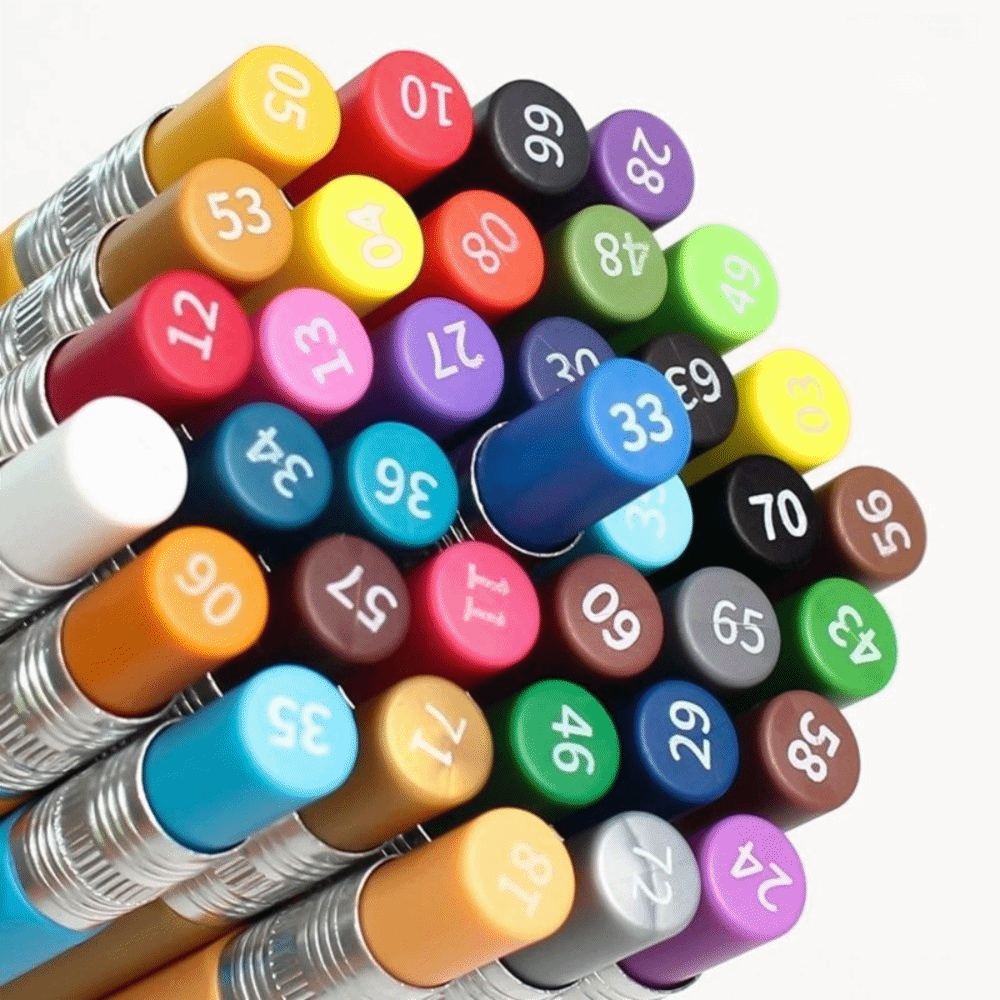 12/18/24/36 Colors Retractable - Mechanical Pencil Lead 评论和价格